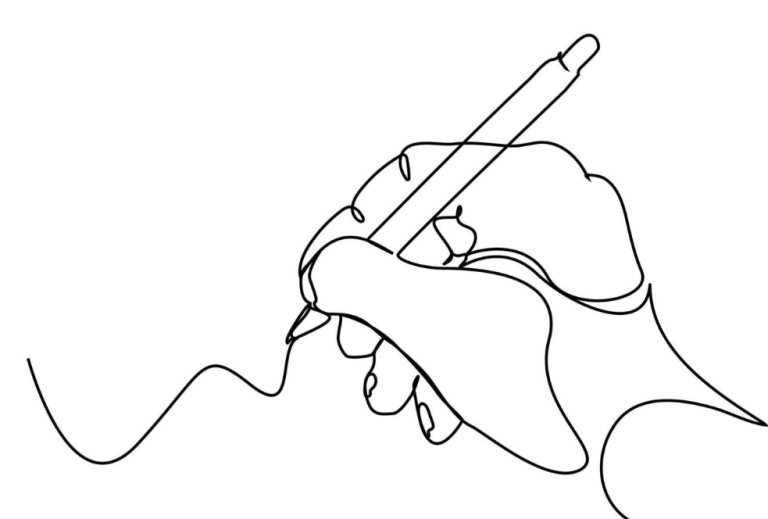 Illustration d'un main qui dessine